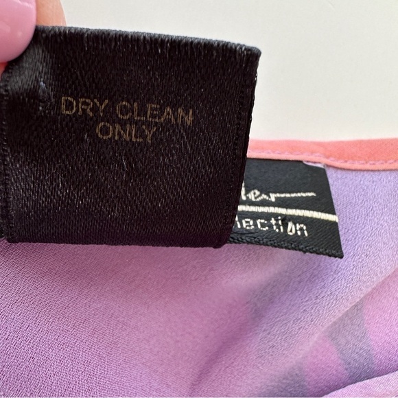 Nicole Miller midi dress, empire waisted with ruffled hem in a silk blend - Picture 14 of 14